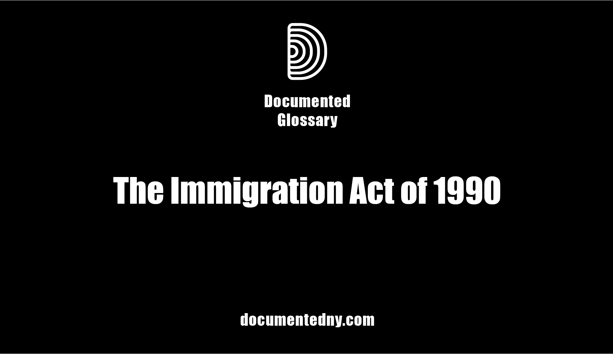 immigration act of 1990