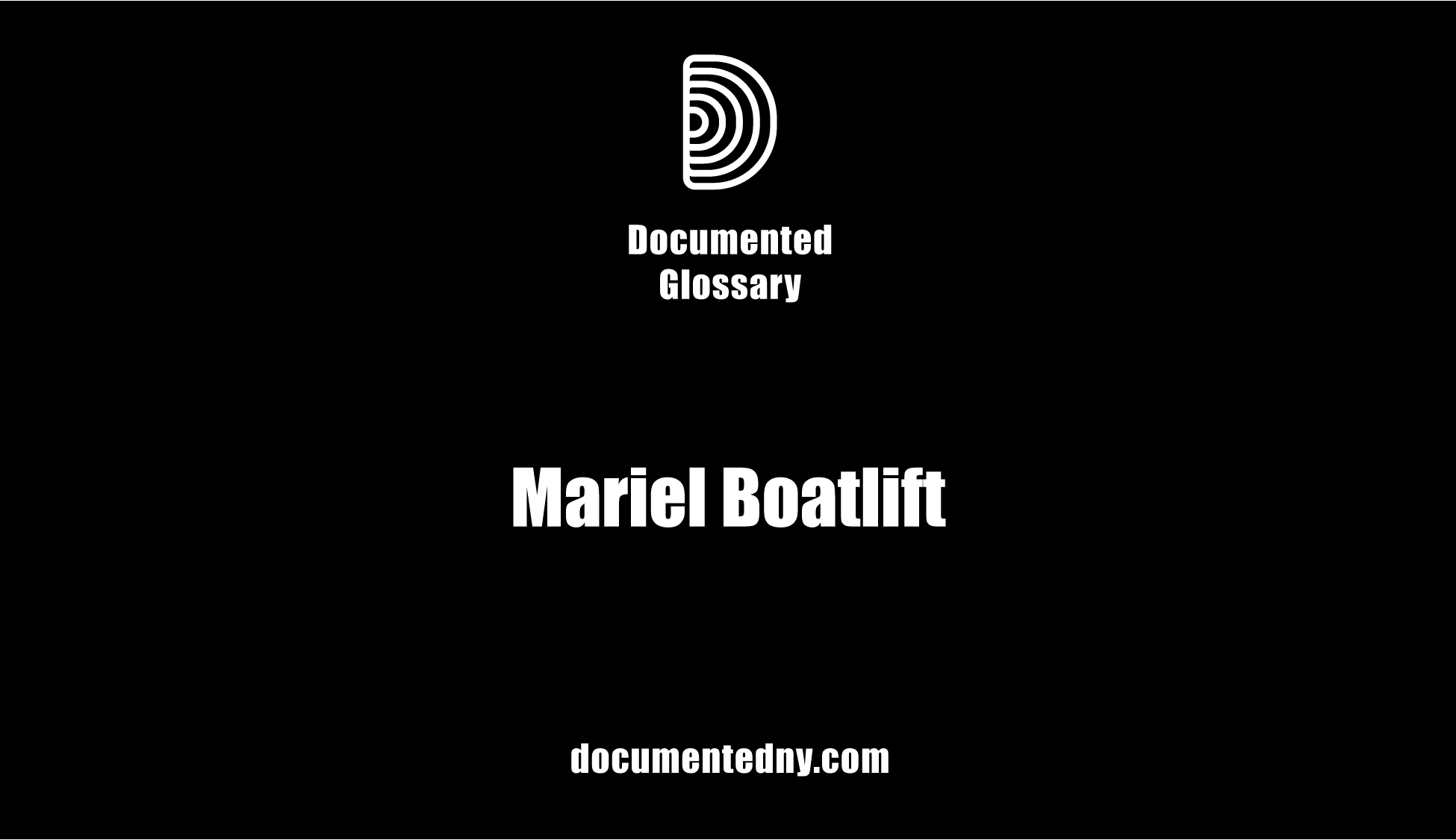 The Mariel boatlift was the mass exodus of Cuban immigrants who came to the United States between the months of April and October, 1980.