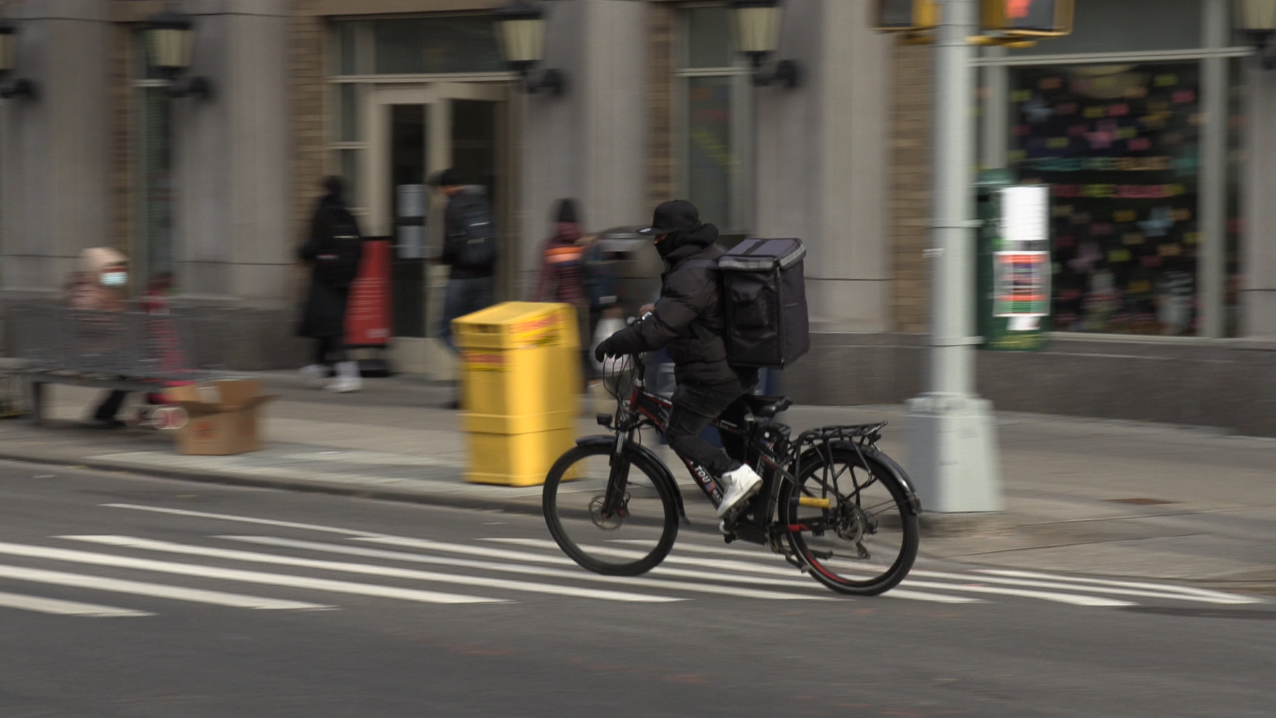 Delivery workers